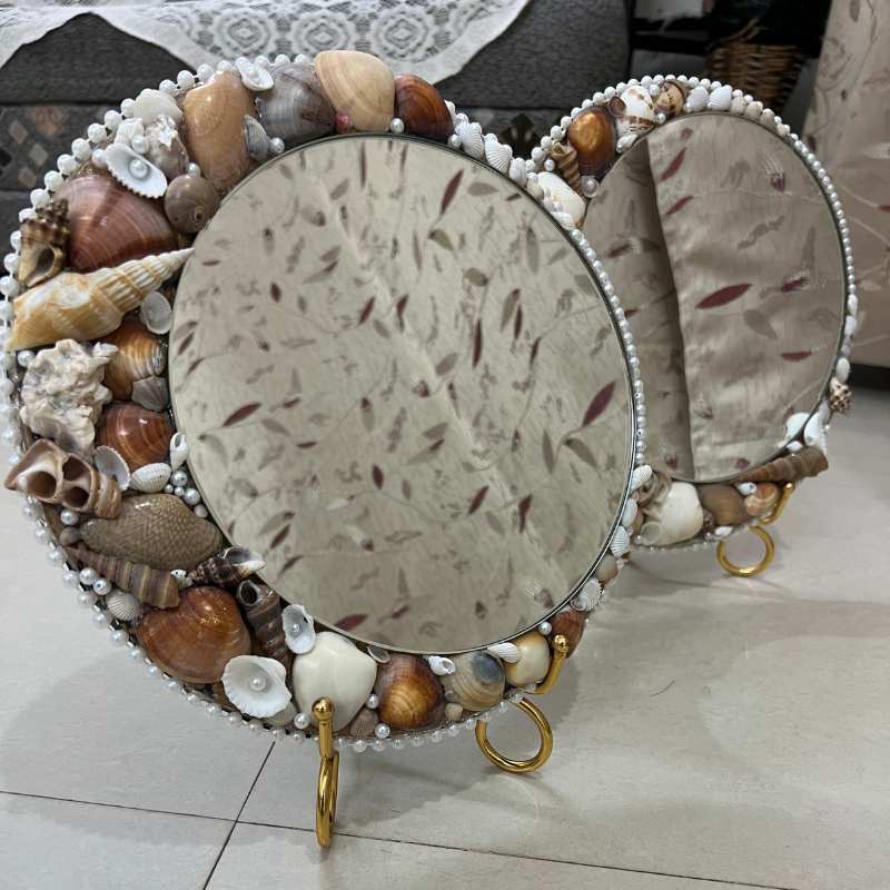 Premium MoonShape Covered In Shell (Pack of 2 )