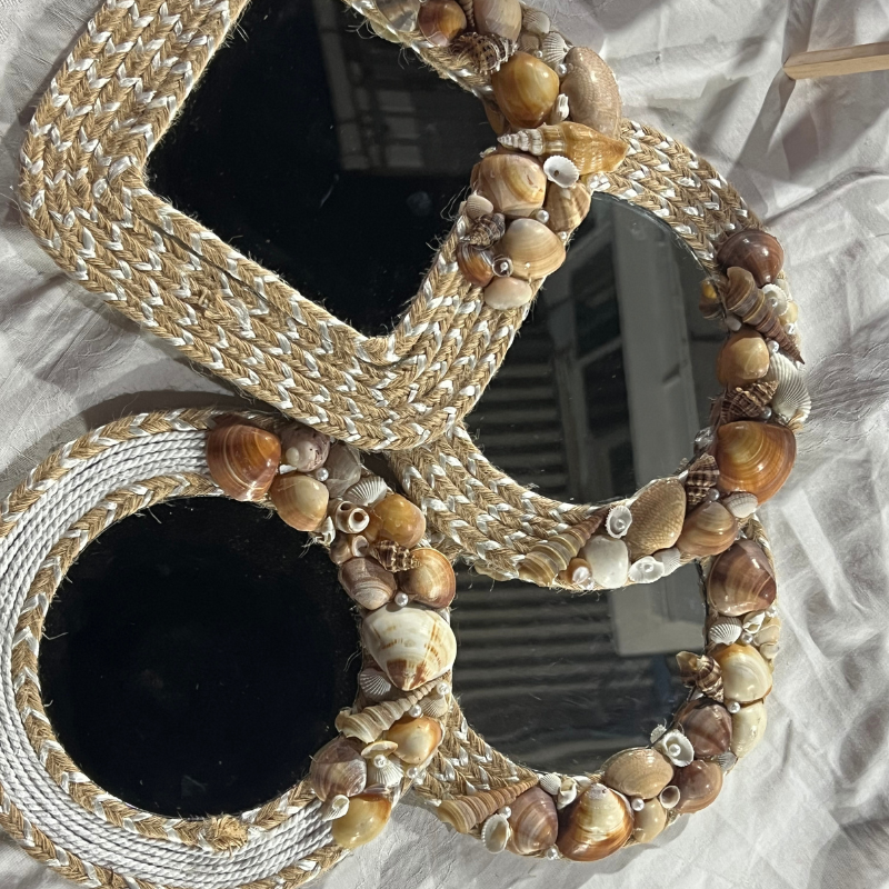 Coastal Harmony Mirror Set – Pack of 4