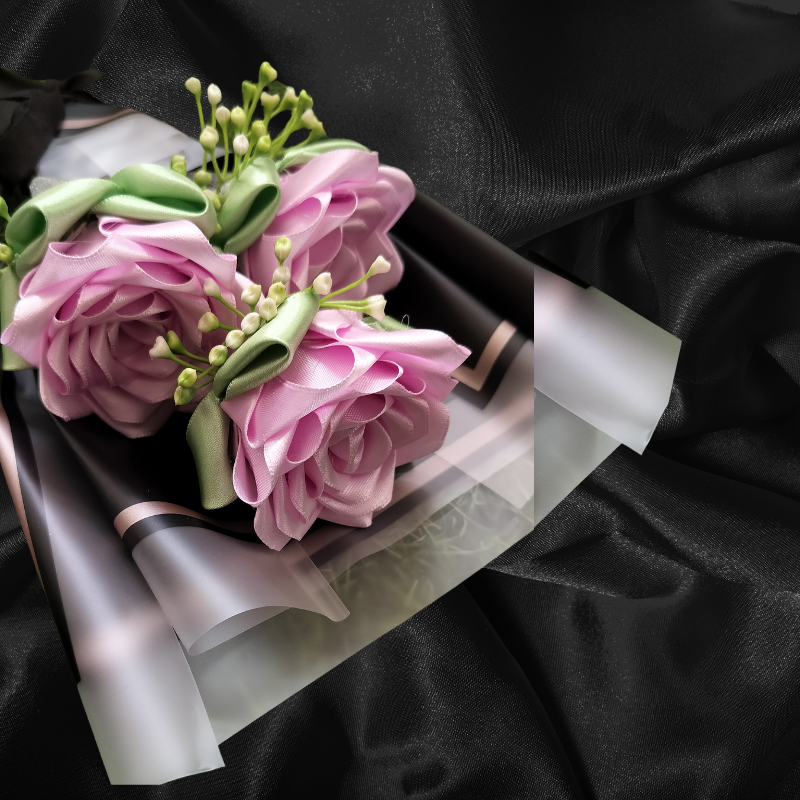 Luxury Satin Bouquet Paper Bliss - Image 6