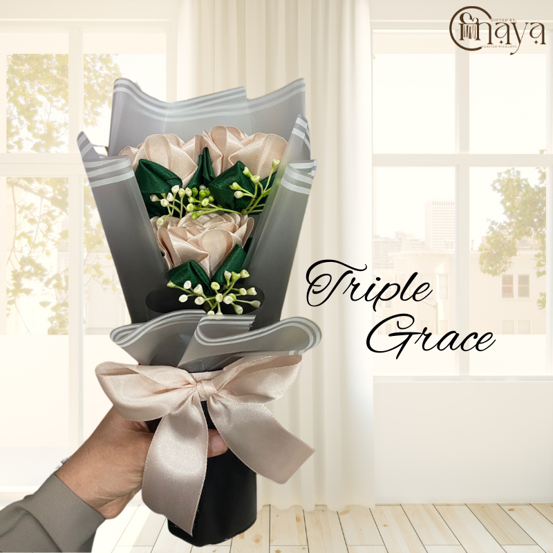 Luxury Satin Bouquet Paper Bliss - Image 12