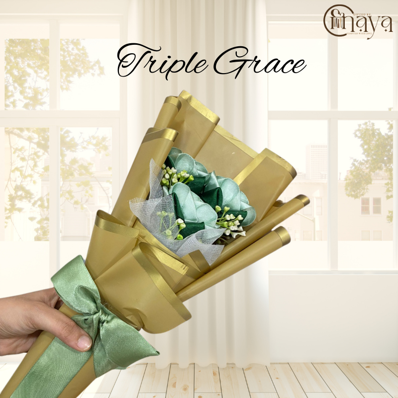 Luxury Satin Bouquet Paper Bliss - Image 14