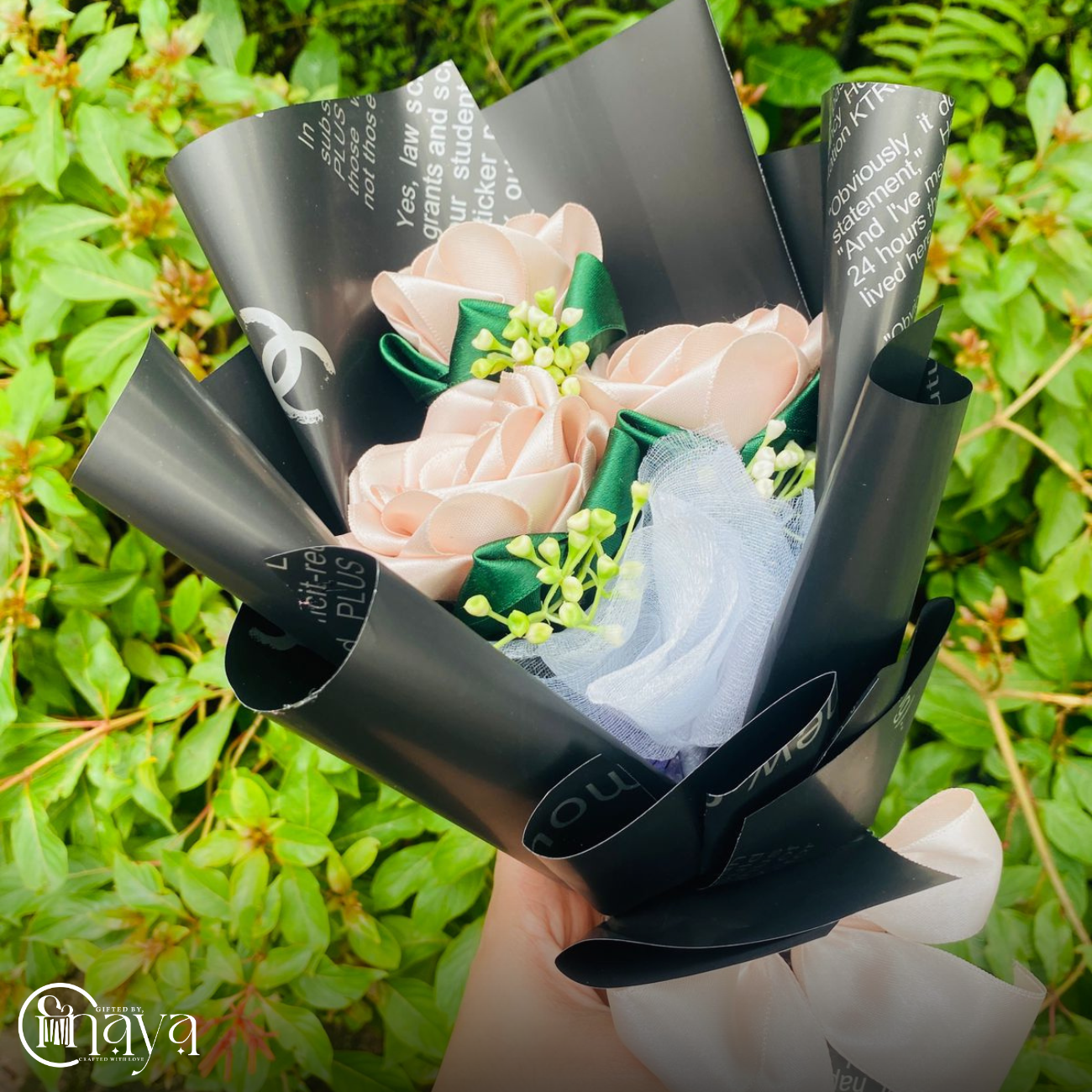 Luxury Satin Bouquet Paper Bliss - Image 21