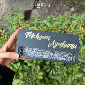 Customized Name Envelope Gift Box